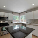 GU10 recessed plaster frame/fixture, round, white, Ø120x60mm, recessed. Size. Ø123mm, V-TAC