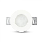GU10 infälld gipsram/armatur, rund, vit, Ø120x60mm, infälld. Storlek. Ø123mm, V-TAC