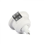 GU10 infälld gipsram/armatur, rund, vit, Ø120x60mm, infälld. Storlek. Ø123mm, V-TAC