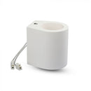 G9 Virsapmetuma karkass stiprināšanai pie sienas, griestiem, ģipša, balts, V-TAC