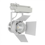 33W (2640Lm) LED COB strålkastare för strömskenor, V-TAC SAMSUNG CHIP, IP20, 5 års garanti, 5000K kallvitt ljus