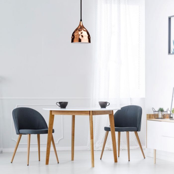 Lamphållare, metallplafond, D170, serien ''Rose gold'', V-TAC
