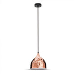 Iekarams spuldžu ietvars, metāla plafons, D230, ''Rose gold" sērija, V-TAC