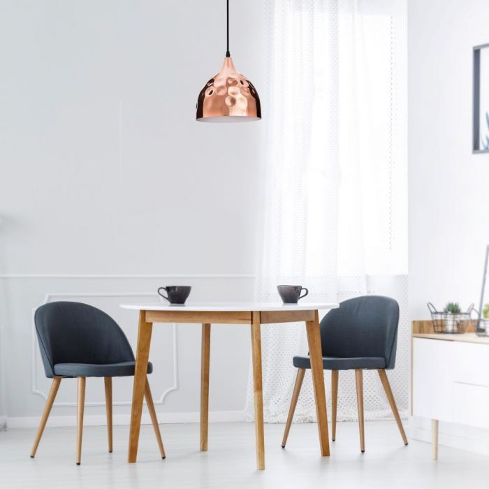 Hanging lamp frame, metal plafond, D230, "Rose gold" series, V-TAC