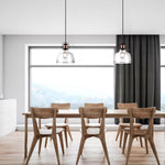 Hanging lamp frame, transparent scycle, D220, V-TAC