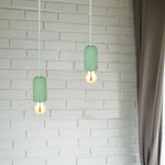 Hanging lamp frame, green, D50, V-TAC