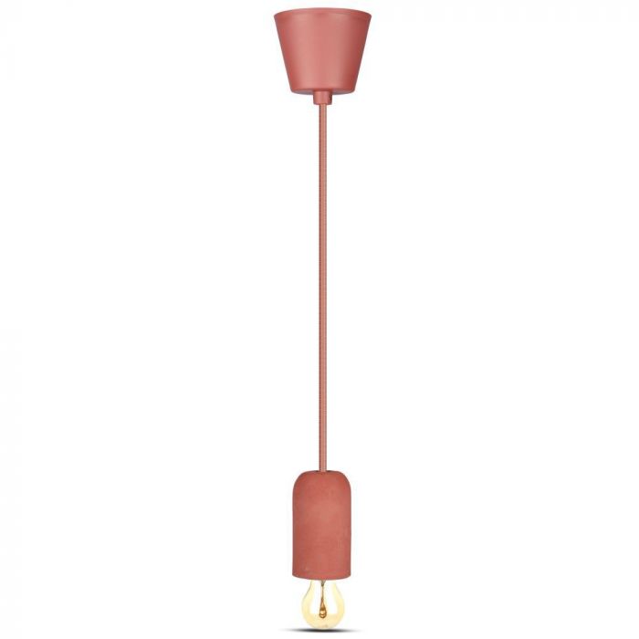 Hanging lamp frame, red, D50, V-TAC