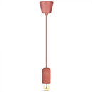 Hanging lamp frame, red, D50, V-TAC