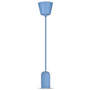 Iekarams spuldžu ietvars, zils, D50, V-TAC