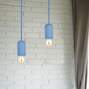 Hanging lamp frame, light blue, D50, V-TAC