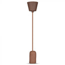 Iekarams spuldžu ietvars, smilškrāsas, D50, V-TAC