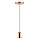 Metāla spuldžu ietvars, zelta krāsas, D36, V-TAC