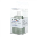 Porcelāna stiprinājums pie griestiem, zaļš, V-TAC