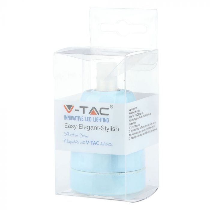 Portselanist laekinnitus, sinine, V-TAC