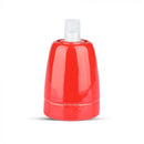 Porcelāna stiprinājums pie griestiem, sarkans, V-TAC