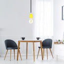 Фарфоровый потолочный светильник, E27, желтый, V-TAC