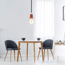 Porcelāna stiprinājums pie griestiem, brūns, V-TAC