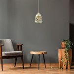 Metallist lambipesa E27 soklile, valge, V-TAC