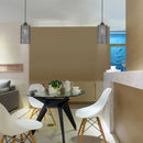 Lamp pendant with E27 base, black, V-TAC