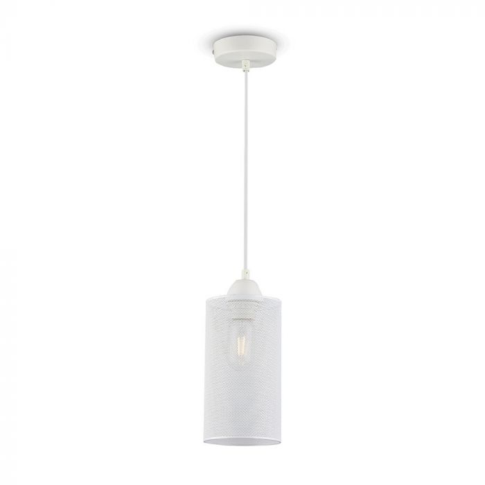 Spuldžu iekars ar E27 cokolu, balts, V-TAC