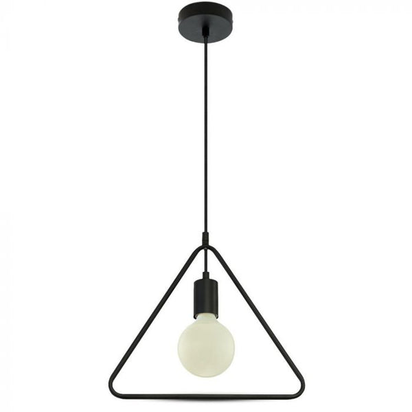 Hanging lamp frame, metal, D320, ''Matt Black", V-TAC