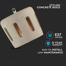 Hanging lamp frame, beige, V-TAC