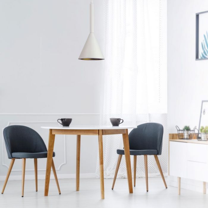 FOR SALE_Double lamp holder, aluminium, white, V-TAC