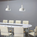 Hållare för hängande lampa, vit, D180, V-TAC