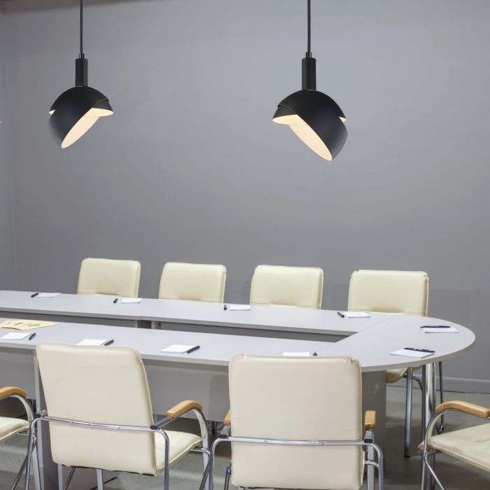 Держатель подвесного фонаря, алюминий, черный, D180, V-TAC