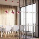 Metallist lambipesa E27 soklile, roosa, V-TAC