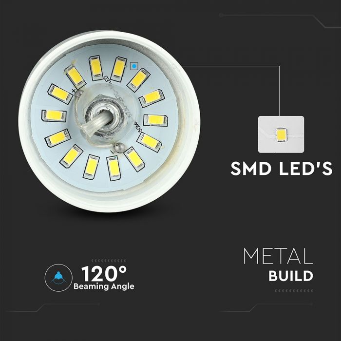 7W(400Lm) LED rippvalgusti, V-TAC, IP20, Ø250xH190mm, soe valge valgus 3000K