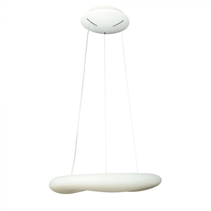 82W(7300Lm) LED lamp, round, light change, V-TAC, dimmable