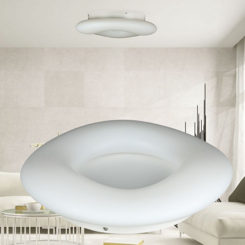 32W(3100Lm) LED Kupolveida gaismeklis, balts, apaļš, IP20, dimmējams, V-TAC