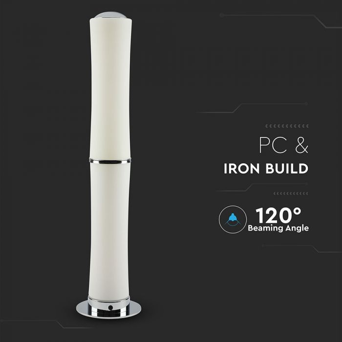 32W (2100Lm) LED floor lamp, dimmable, V-TAC, warm white light 3000K