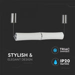 32W (2100Lm) LED rippvalgusti, V-TAC, dimmerdatav, soe valge valgus 3000K