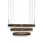 80W (5925Lm) LED-pendelarmatur med 3 ringar, V-TAC, dimbar, varmvitt ljus 3000K