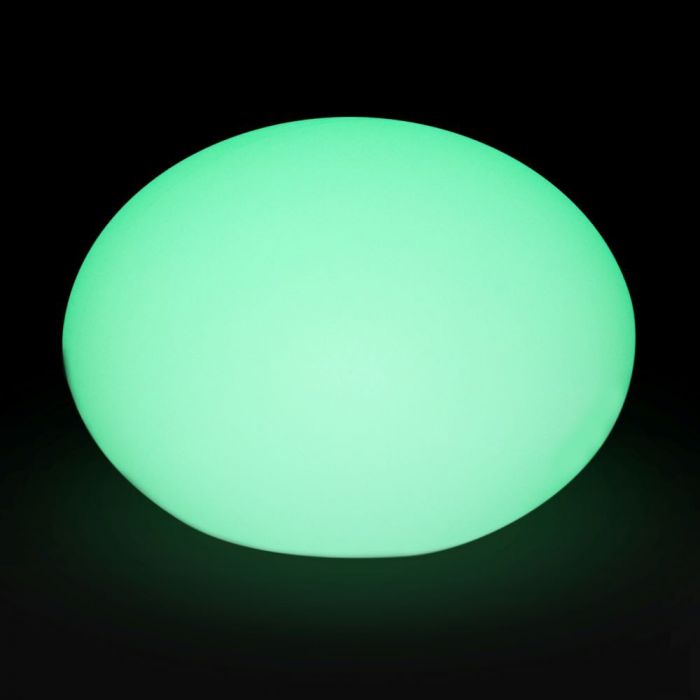 0.5W(18Lm) LED interjera apgaismojums, krāsaina RGB, IP67, litija baterija 10000 mAh uzlādējama, ar tālvadības pulti, 20 x 14 cm, V-TAC