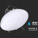 0.5W(18Lm) LED interjera apgaismojums, krāsaina RGB, IP67, litija baterija 10000 mAh uzlādējama, ar tālvadības pulti, 32x 25 x 17cm ,V-TAC