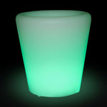 0.5W(18Lm) LED interjera apgaismojums, krāsaina RGB, IP67, litija baterija 10000 mAh uzlādējama, ar tālvadības pulti, 28 x 29 cm, V-TAC