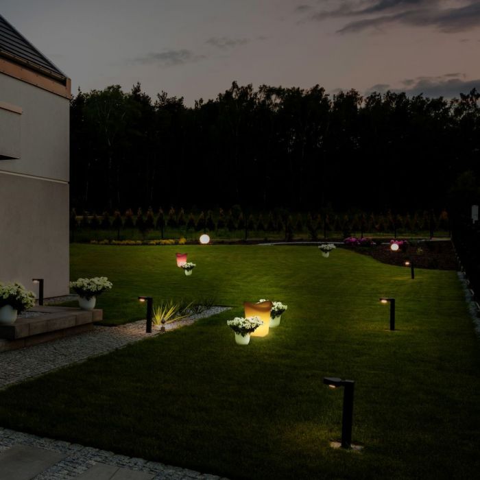 1,5W(54Lm) LED sisevalgusti, värviline RGB, IP54, laetav liitiumaku 20000 mAh, koos puldiga, 33 x 35 cm, V-TAC