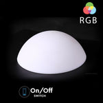 3W(108Lm) LED sisevalgusti, värviline RGB, IP54, laetav liitiumaku 3600 mAh, puldiga, 50 x 26 cm, V-TAC