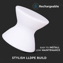 1.5W(54Lm) LED interjera apgaismojums, krāsaina RGB, IP54, litija baterija 2000 mAh uzlādējama, ar tālvadības pulti, 40 x 36 cm, V-TAC