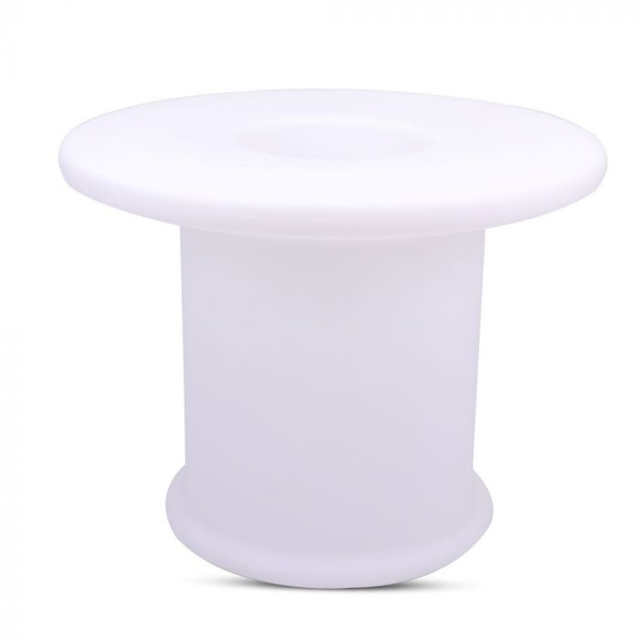 3W(108Lm) LED interjera apgaismojums, kafijas galds, krāsaina RGB, IP54, litija baterija 3600 mAh uzlādējama, ar tālvadības pulti, V-TAC