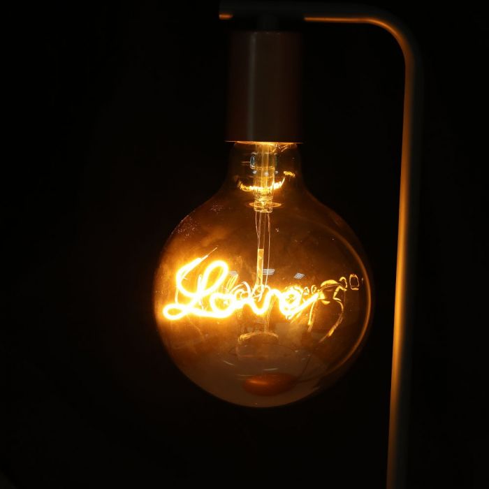 Dizaina galda lampa ar E27 cokolu, sarkana bronza, IP20, V-TAC