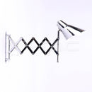 Dizaina galda lampa ar regulējamu metāla kronšteinu un E27 cokolu, hromēta, V-TAC