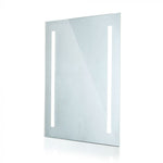4W LED mirror luminaire, rectangular, chrome-plated, V-TAC, 500x390x35mm, IP44, with anti-glare surface, cool white 6400K