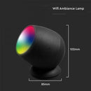 2.2W(210Lm) LED gaismeklis, V-TAC, IP20, savietojams ar AMAZON ALEXA & GOOGLE HOME, RGB+3000K-6500K