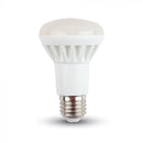 E27 8W(500Lm) LED Spuldze, R63, V-TAC, auksti balta gaisma 6400K