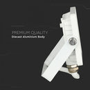 10W (800Lm) LED-valgusti V-TAC SAMSUNG liikumisanduriga, valge korpus, IP65, 5-aastane garantii, neutraalne valge valgus 4000K