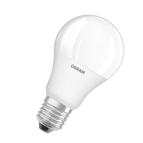 E27 9.7W(806Lm) OSRAM Светодиодная лампа, A60, IP20, диммируемая, теплый белый 2700K